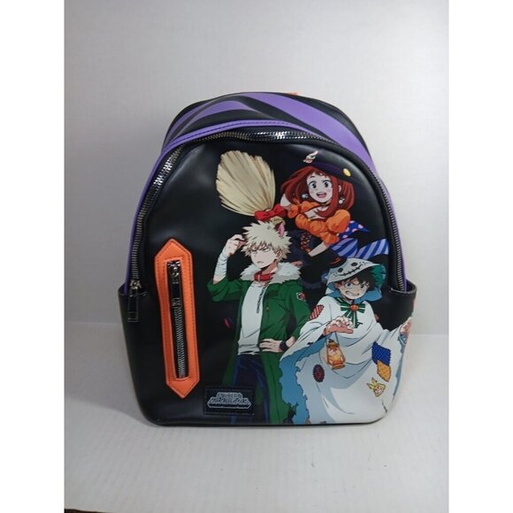 Bioworld Handbags - My Hero Academia Halloween Trio Mini Backpack Bioworld Deku Bakugo Ochako